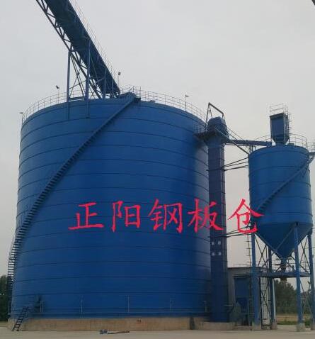 北湖大型矿粉钢板库