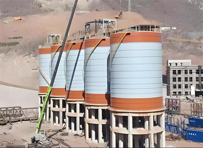 北湖高架钢板仓