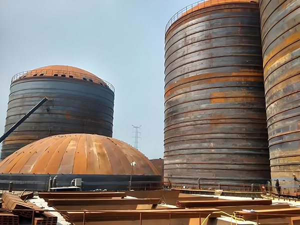 北湖焦粉钢板仓